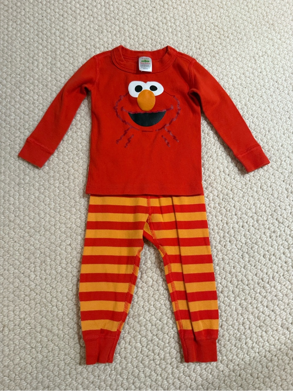 Hanna Andersson Kids Sesame Street Long John Pajamas